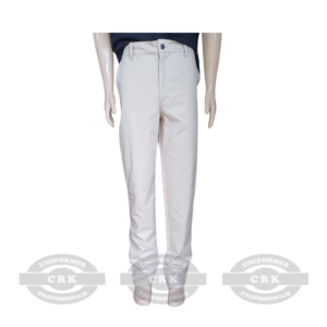 Calça Jeans Bege Personalizada para Uniformes Corporativos