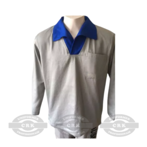 Jaleco Operacional com Gola Italiana Bicolor – Conforto, Praticidade e Estilo para o Ambiente de Trabalho