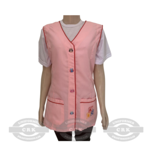 Jaleco com Detalhes Coloridos – Conforto, Alegria e Identidade para o Ambiente Educacional - Professora