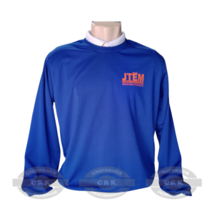 Blusa de Moletom Azul Royal com Estampa Personalizada – Ideal para Uniformes Profissionais em Atacado, Varejo e Operações